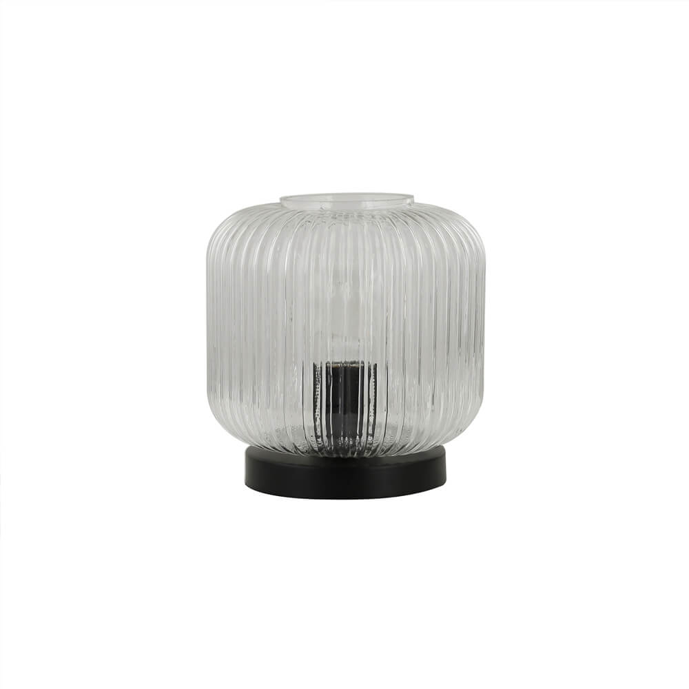 HOME DELUXE Tafellamp van glas LILY - Transparant