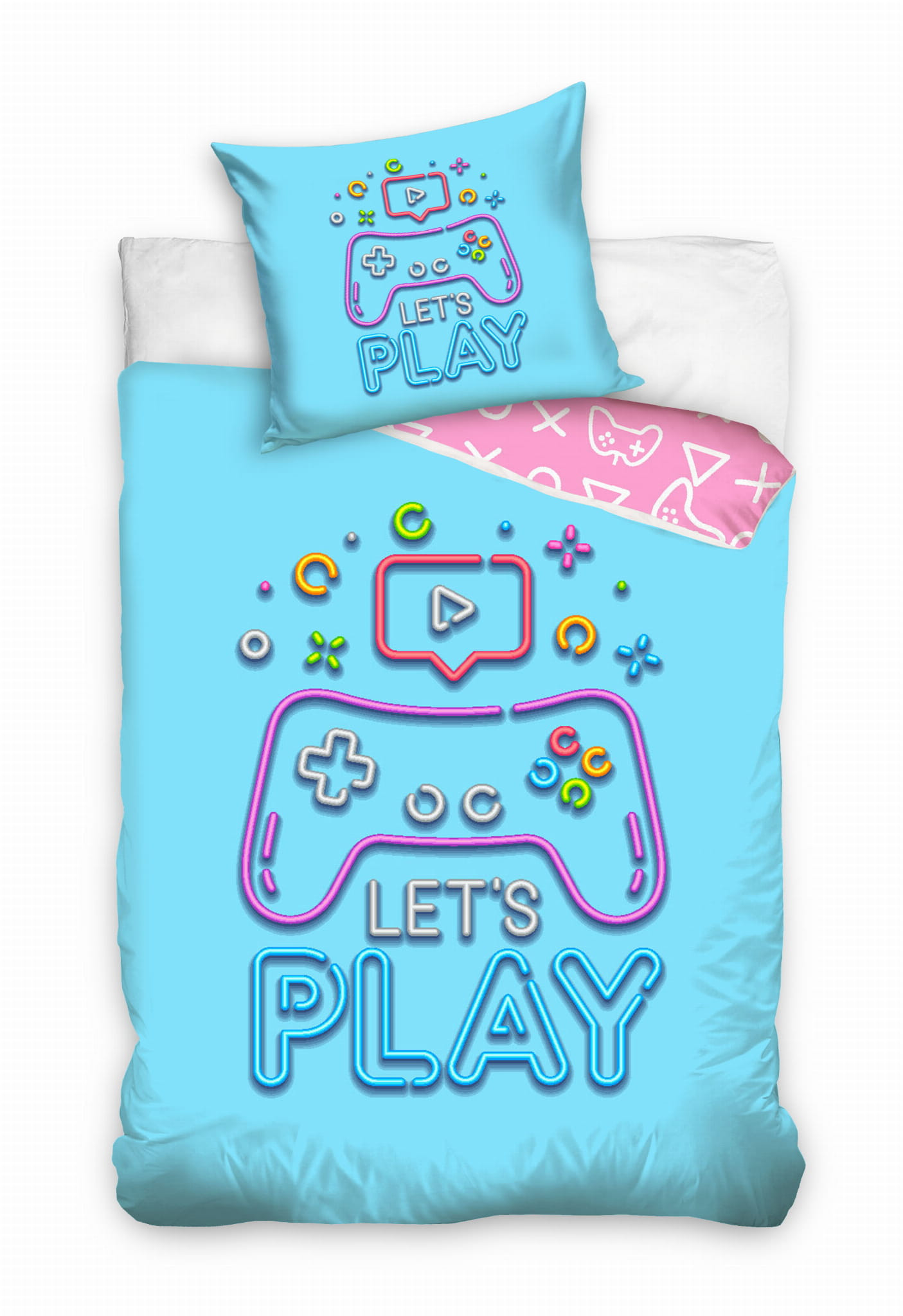 Pościel Gamer 140x200 Carbotex