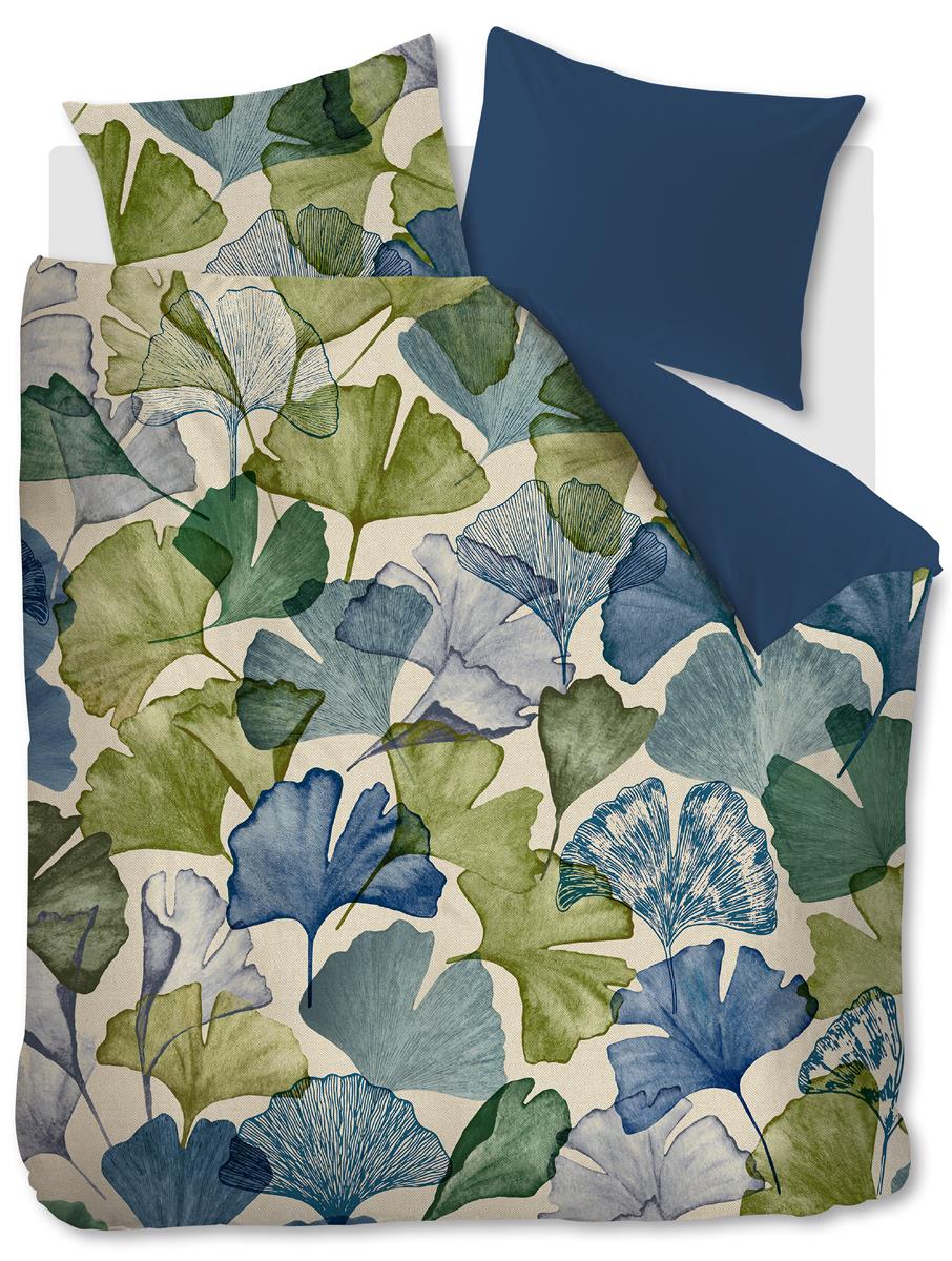 Beddinghouse dekbedovertrek Sue - 260x200/220 cm - blauw groen