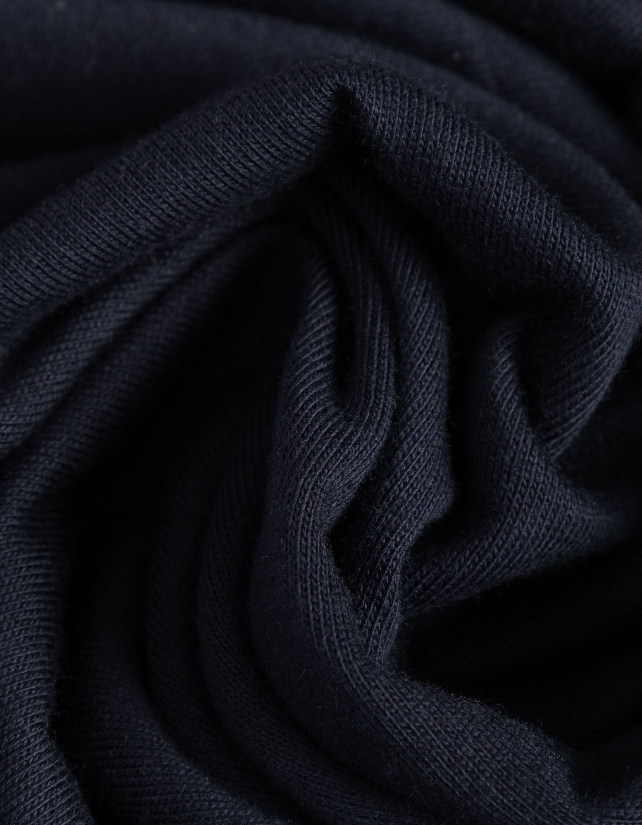 Polo bleu marine en coton modal Homme