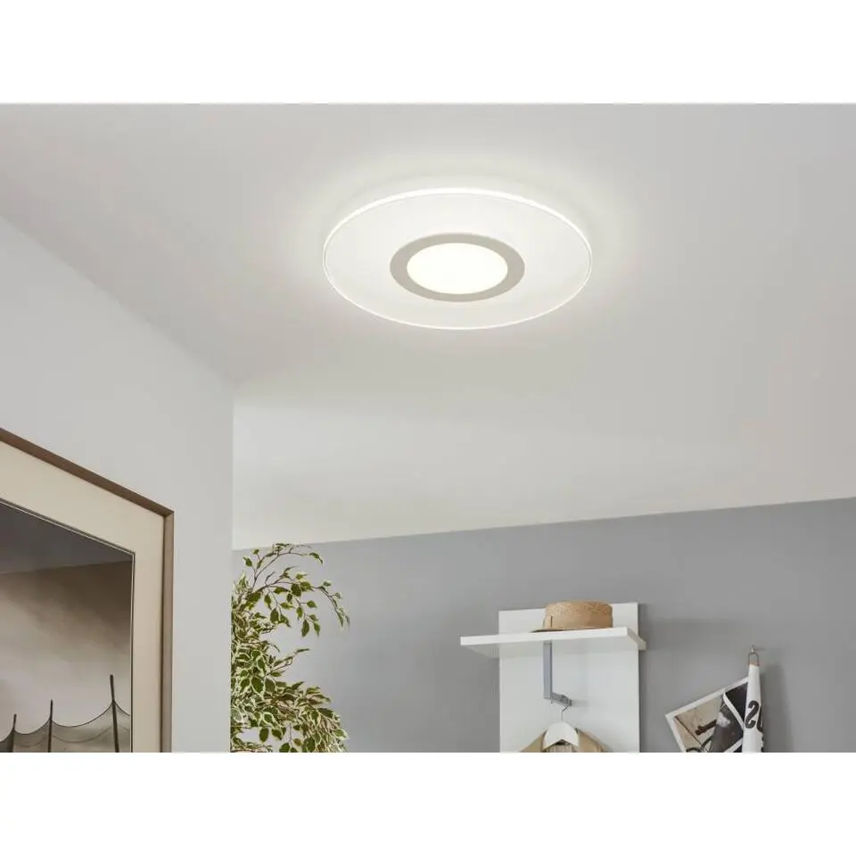 EGLO Reducta Plafonni&egrave;re - LED - Aluminium/Kunststof - Wit