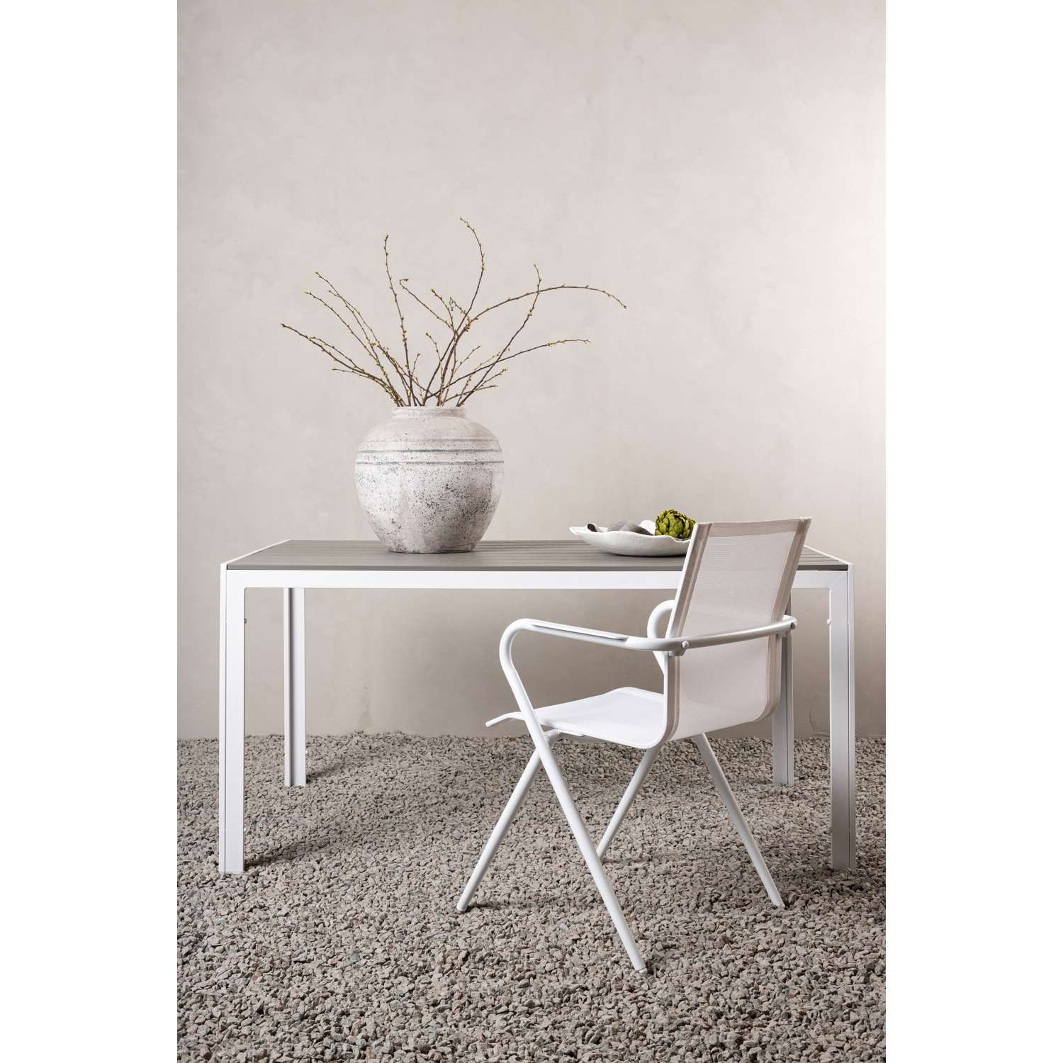 Venture Home Break Rechthoekige eettafel 75 x 150 x 90 - Grijs