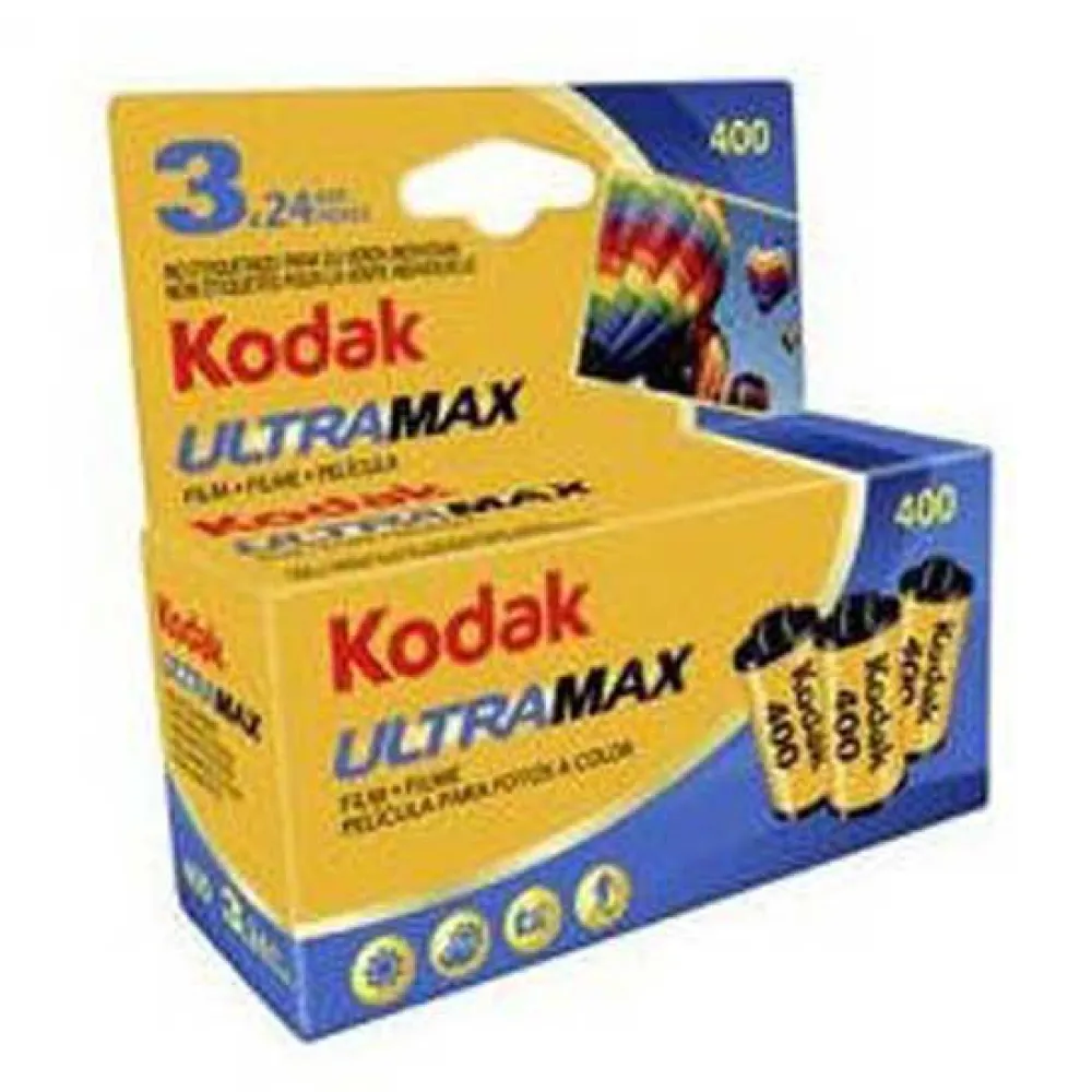 Kodak Ultra Max 400 GC135-24-H 3 Pack Reel