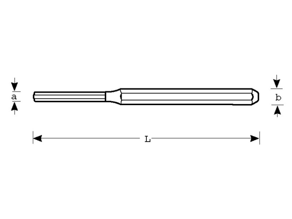 SPIKERDOR BAHCO 2,5X125MM