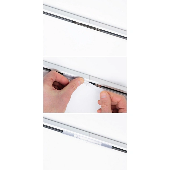 Schienenabdeckung, »URail Cover«, satin/transparent