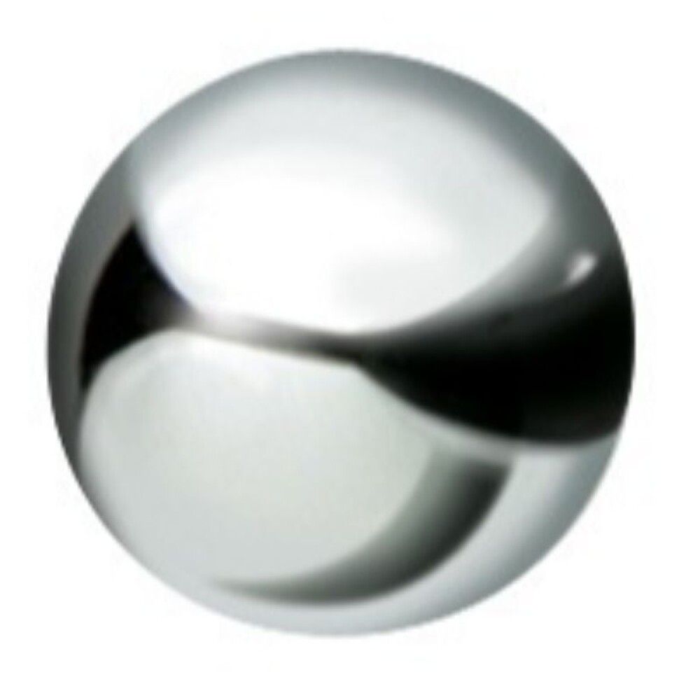 KNOTT HÄFELE KROM BLANKPOLERT 25MM