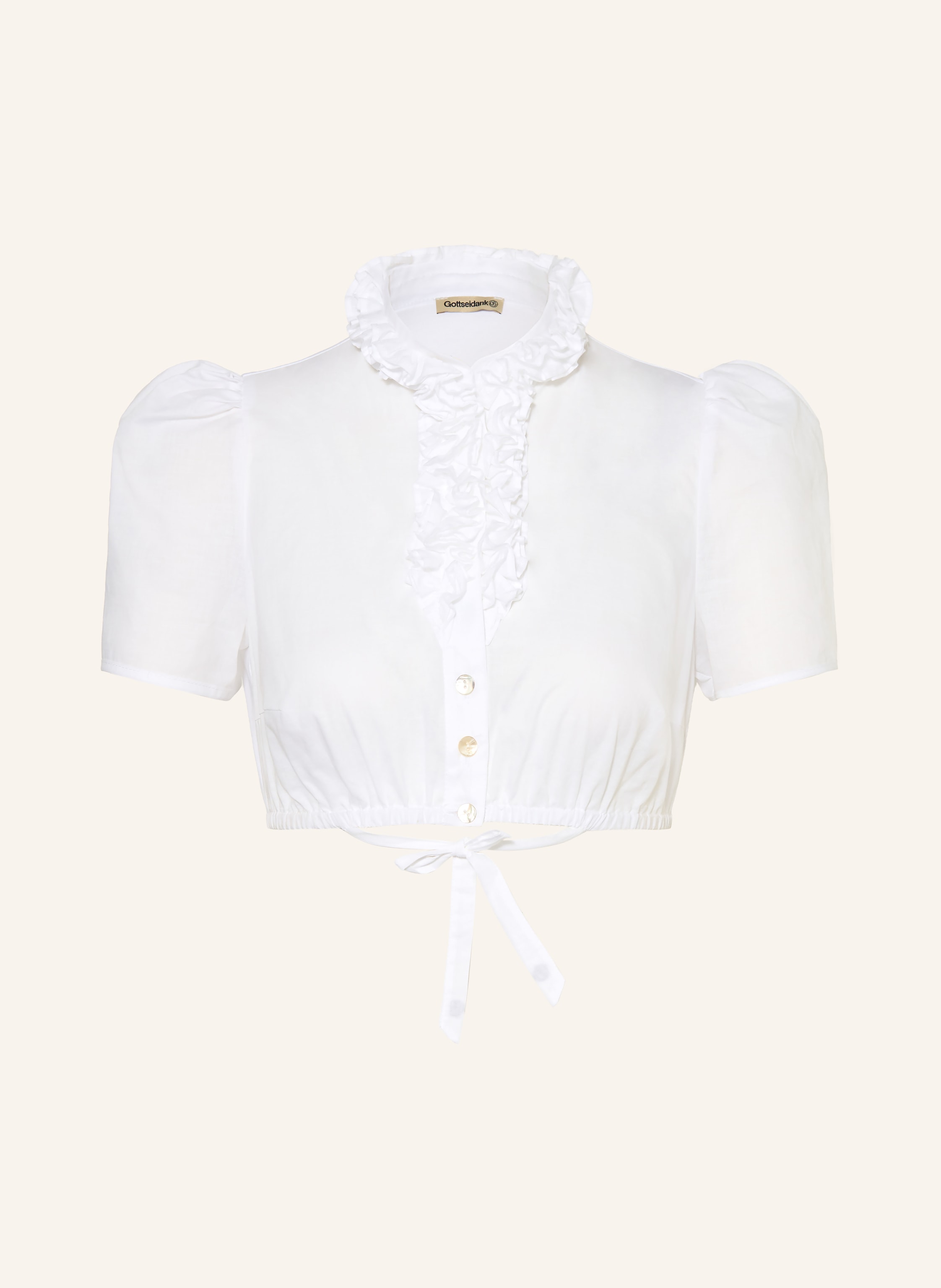 Gottseidank Dirndlbluse DAPHNE mit Rüschen