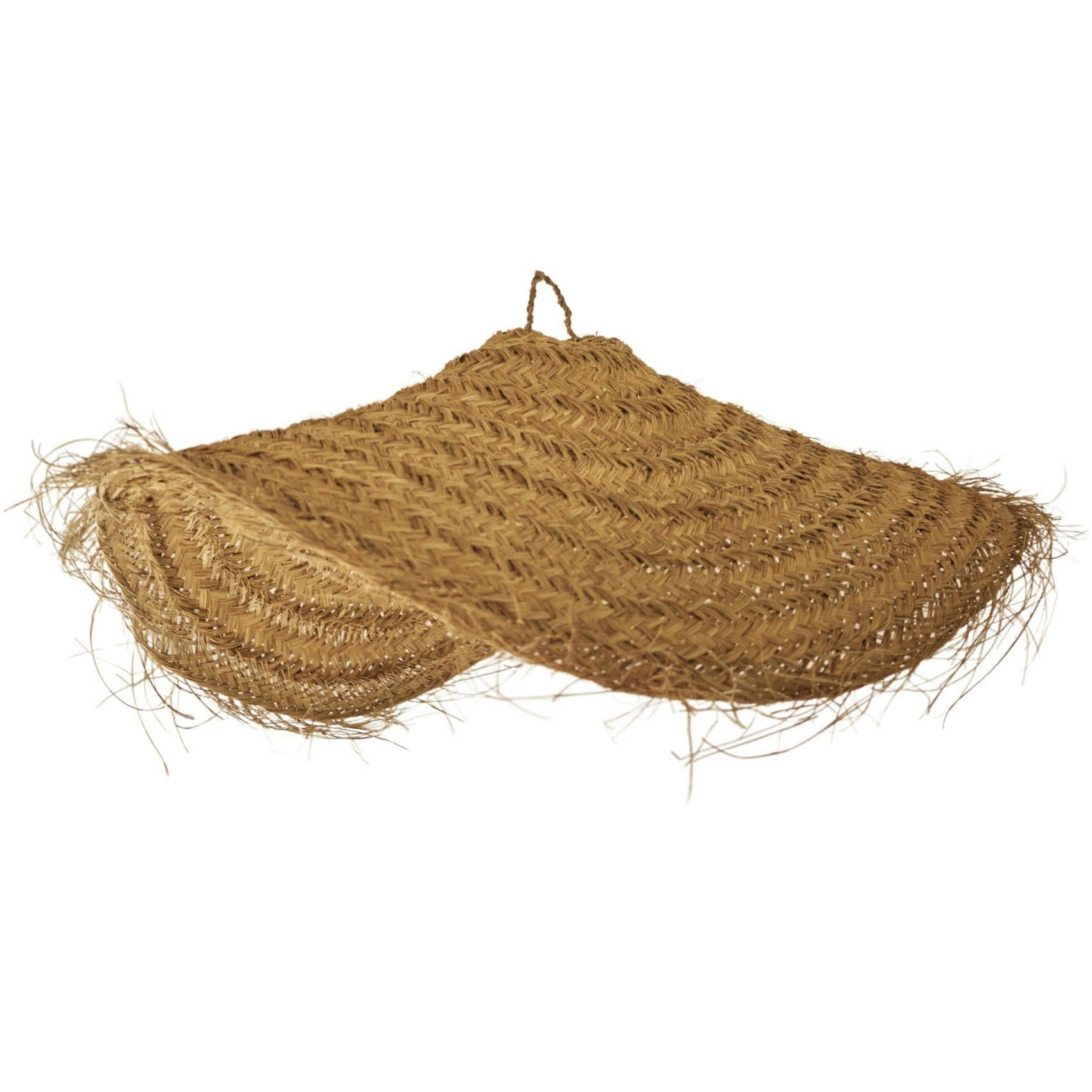 - Abat-jour parasol  fibre de palmier osier naturel 100x100 cm