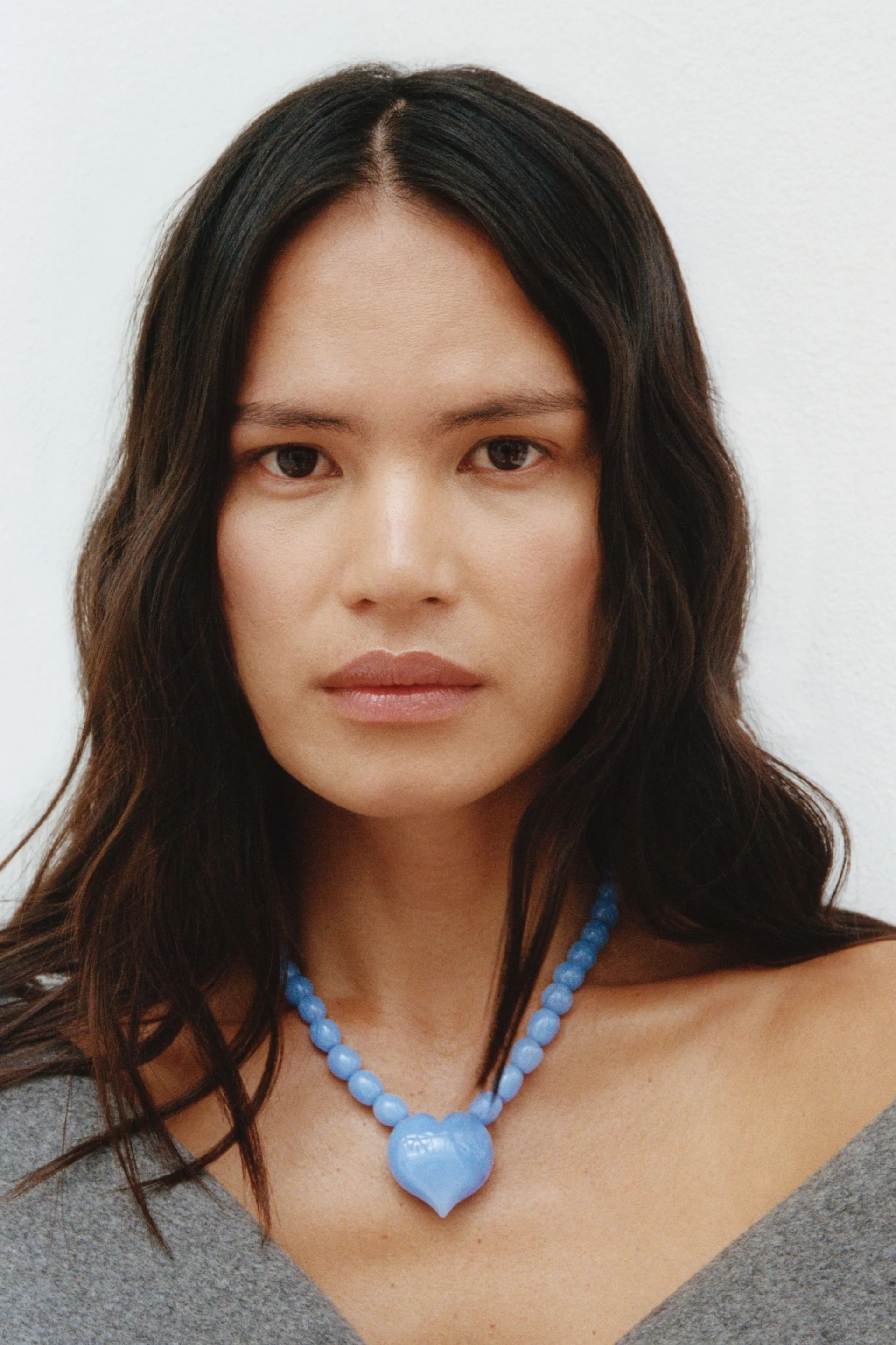 Statement Love Necklace | Riad Blue