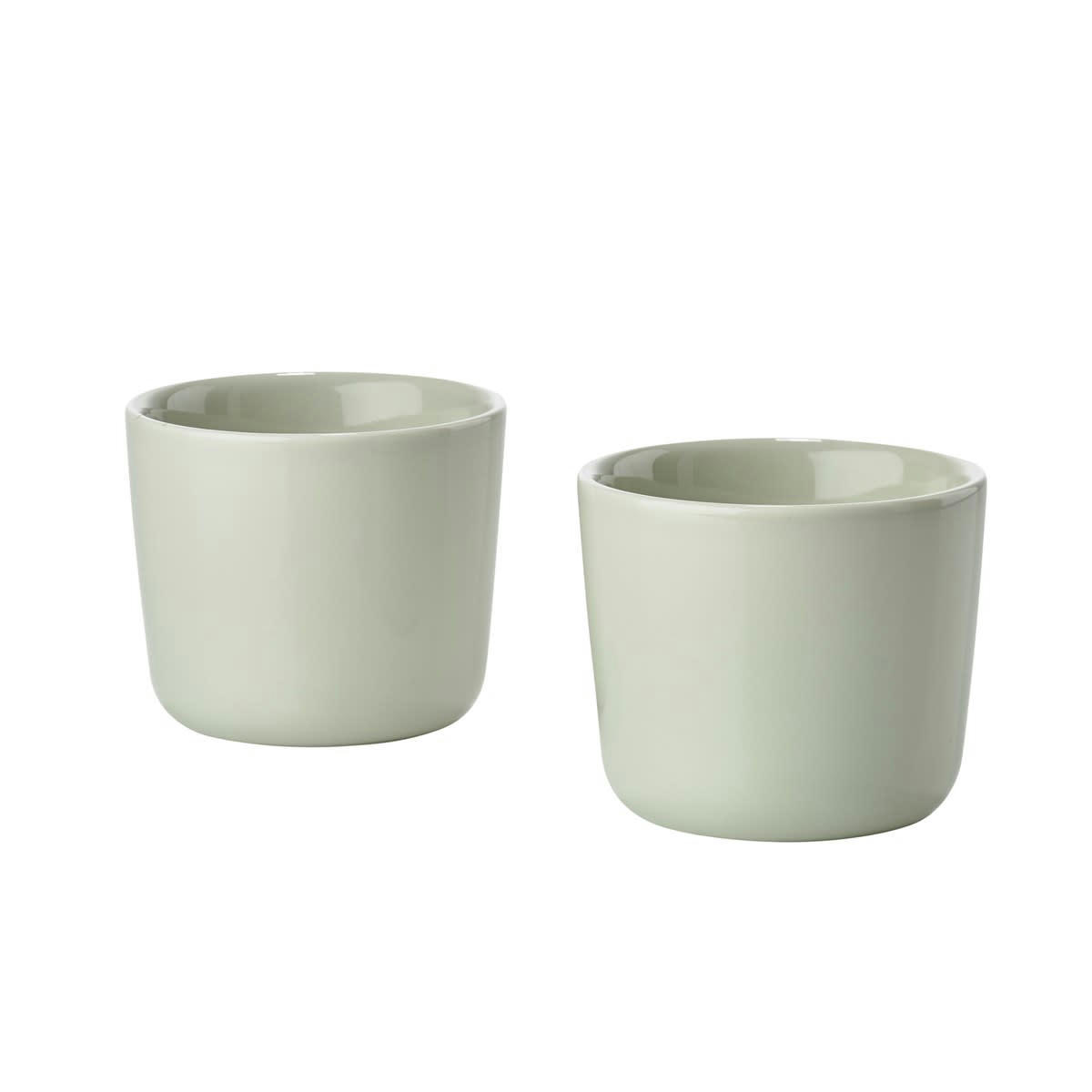 SINGLES - Tasses thermos en argile beige clair - Lot de 2