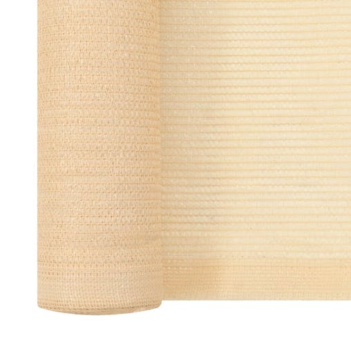 NNEVL Privacy Net HDPE 1.5x25 m Beige