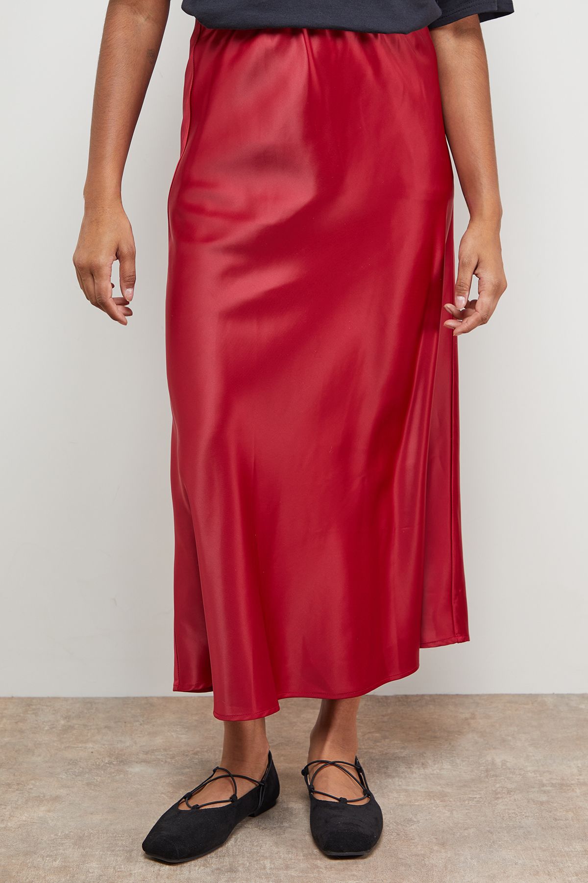 Oasis Midi Slip Skirt
