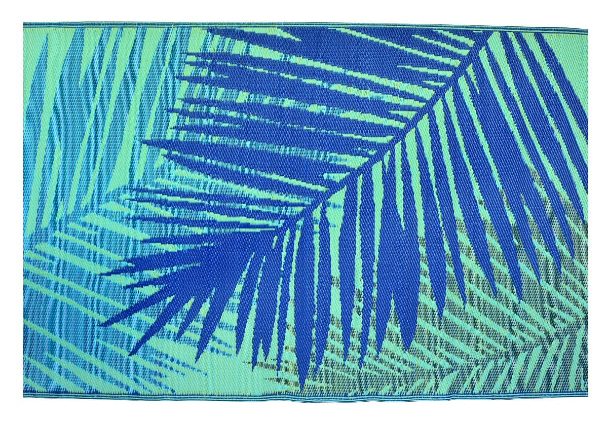 Dywan Zewnętrzny Palma Blue 120X180 - Moodme