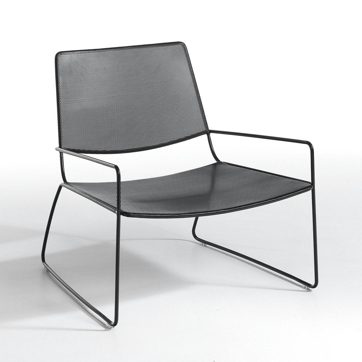 Fauteuil de jardin en métal Wallace