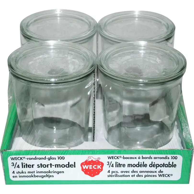 Einmachglas Set bestehend aus verschiedenen Artikeln Weck