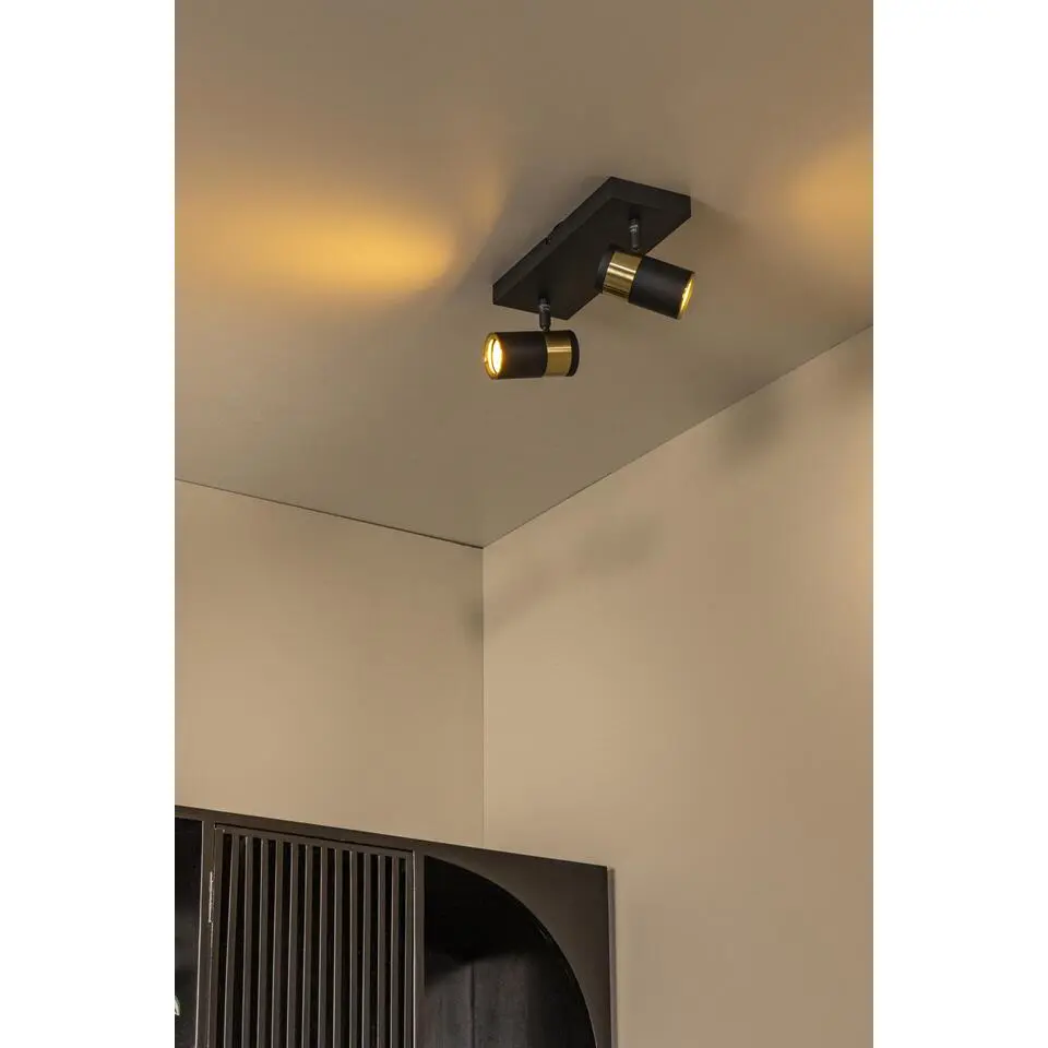 Lucide GORIK Plafondspot - Zwart