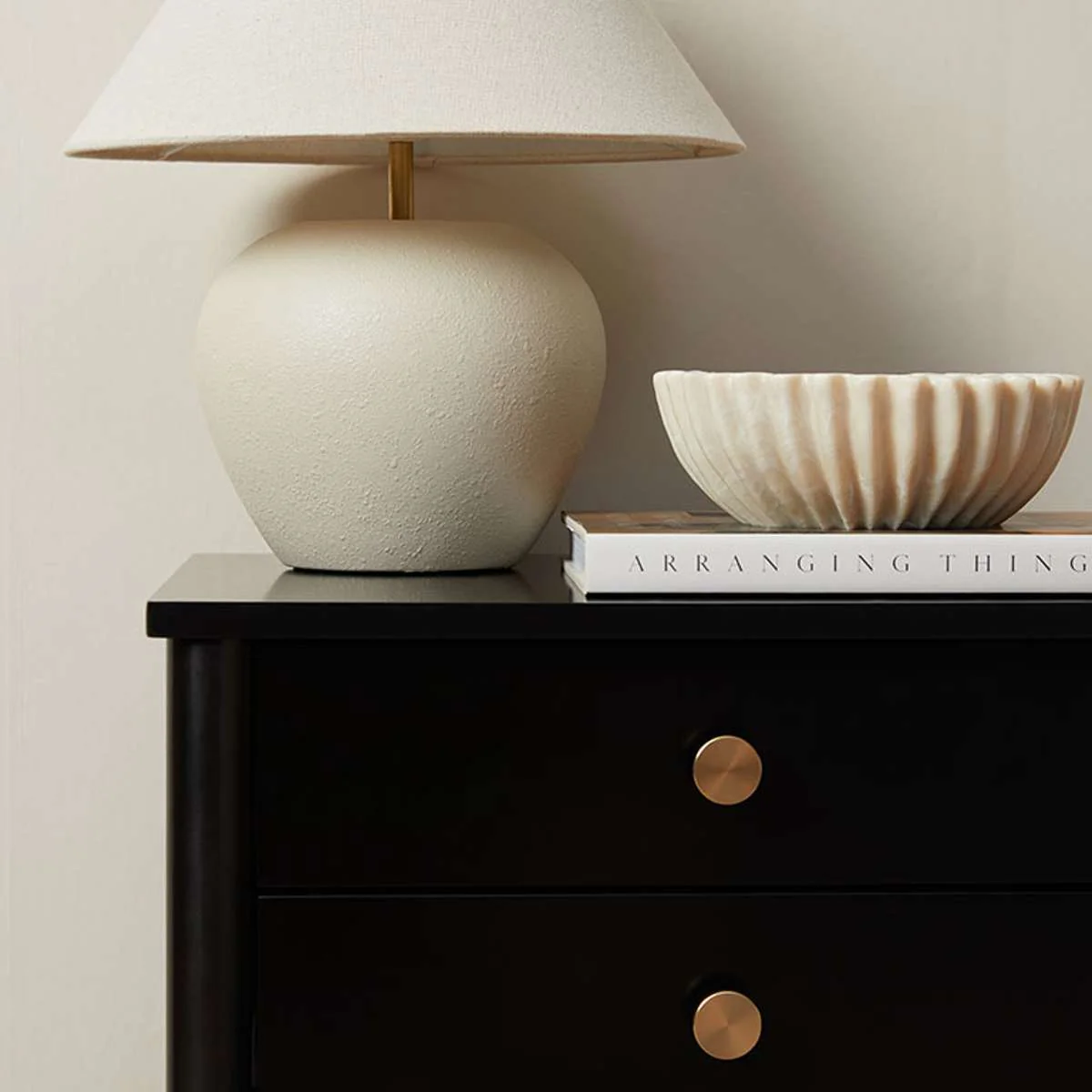 Delaney Bedside Table - Black