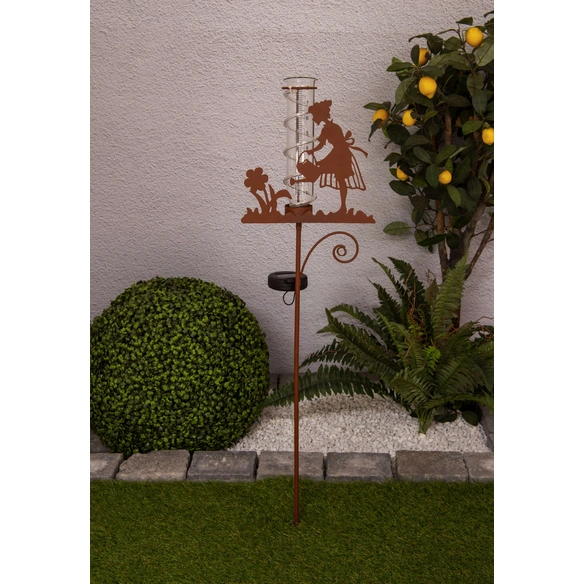 Solar-Erdspieß, 0,3 Ah, LED, Metall/Glas/Kunststoff