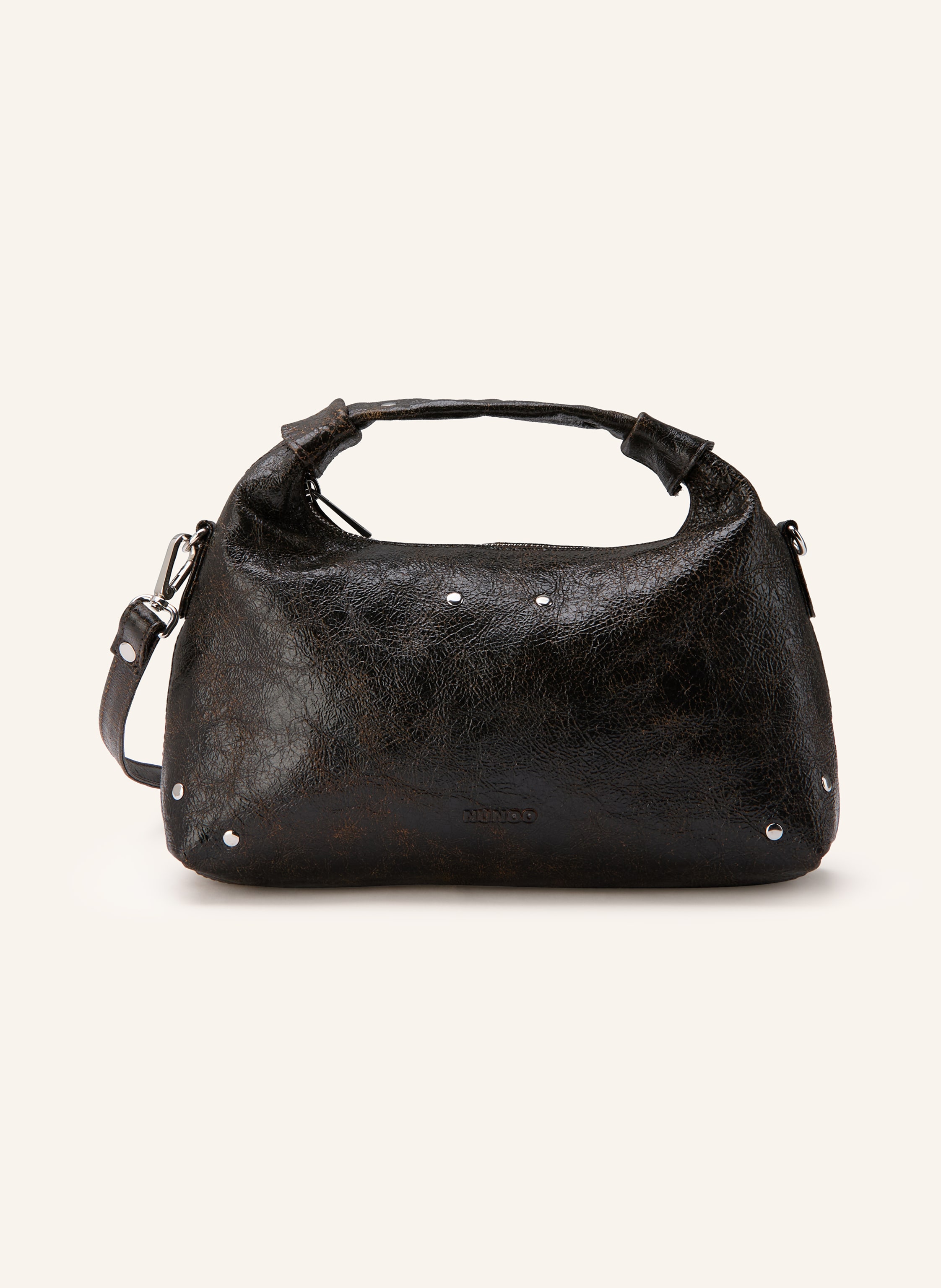 NÚNOO Handtasche DANDY PÉLÉ mit Nieten