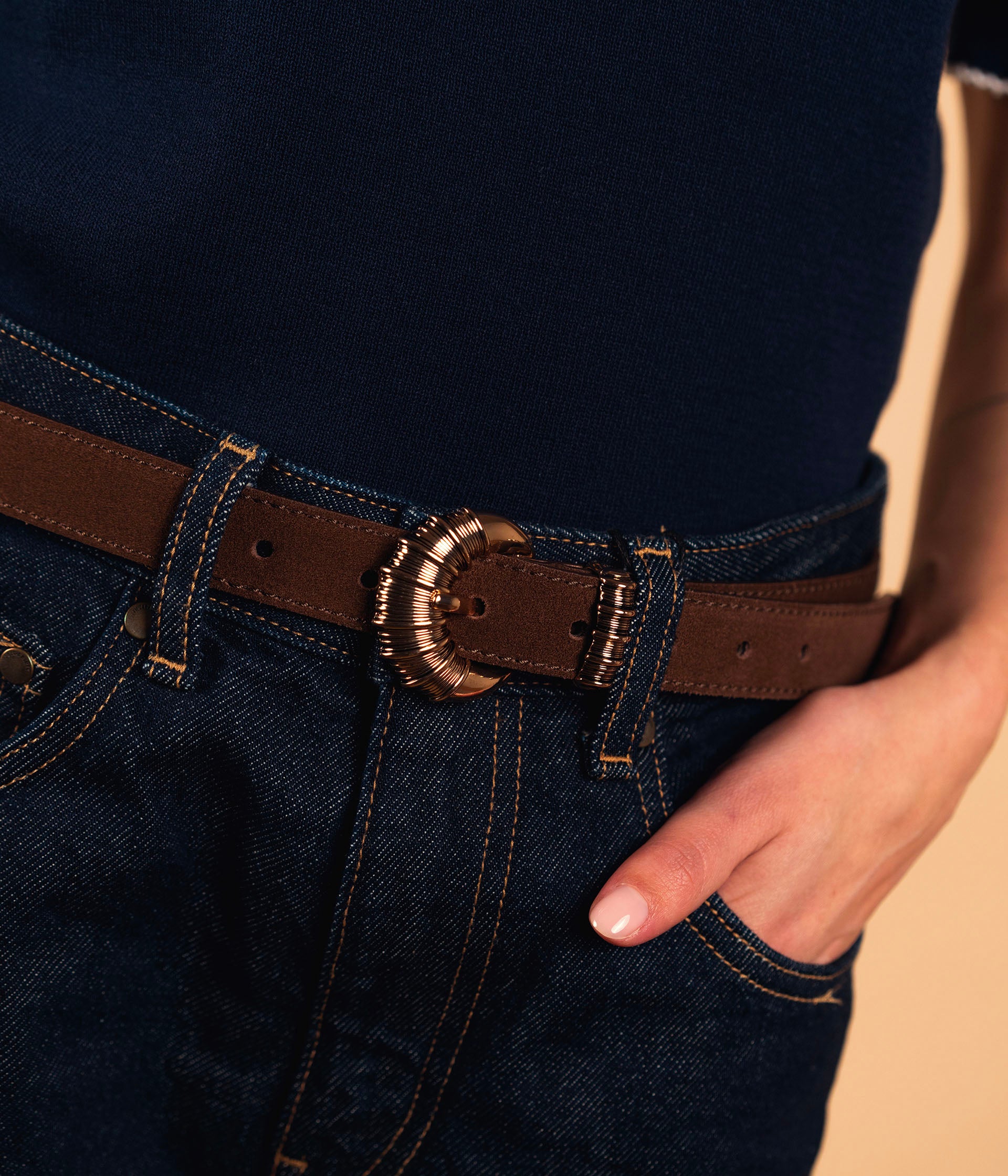 Ceinture Serena chocolat