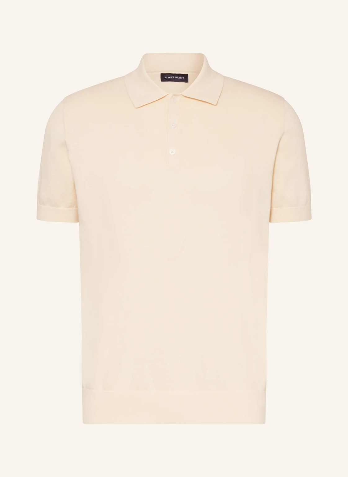 STROKESMAN'S Strick-Poloshirt