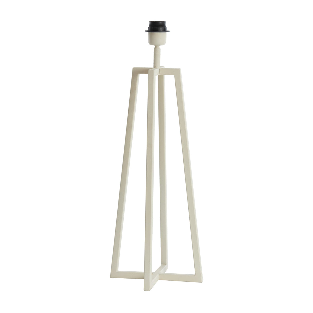 Light & Living lampvoet Miley - wit - 21x21x56cm