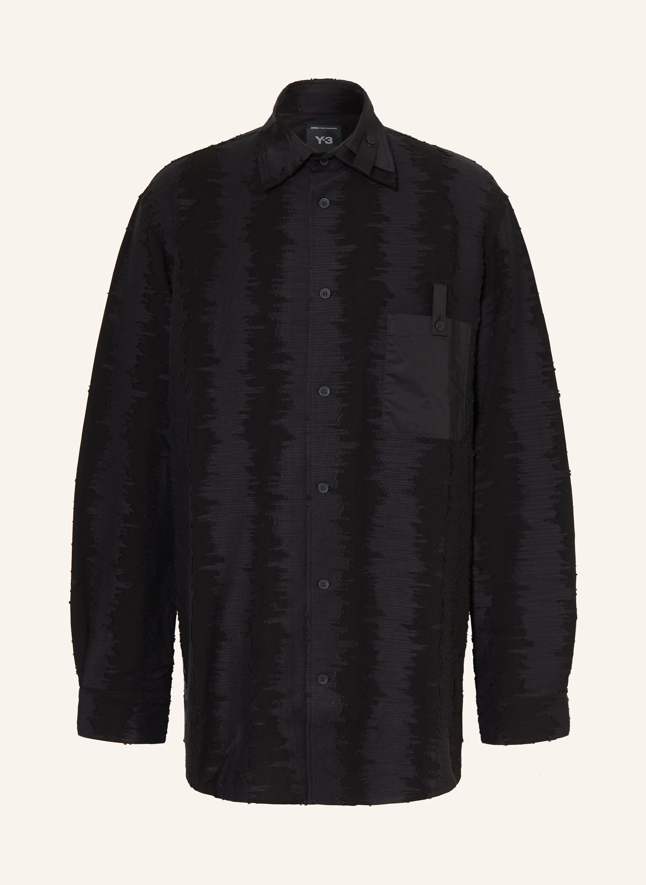 Y-3 Jacquard-Hemd Comfort Fit