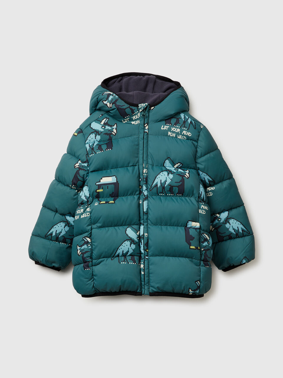 "Rain Defender" patterned jacket