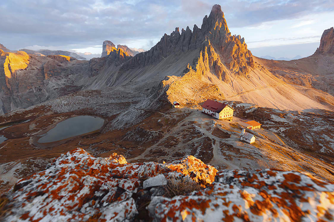MONTE PATERNO - Photographie d'art d'Hugo Grandcolas 60x90 cm sur plexi