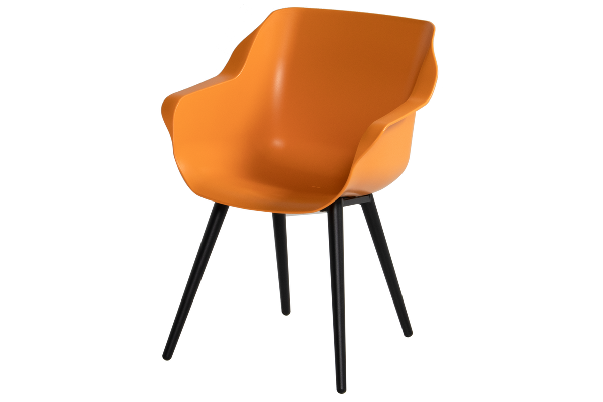 Hartman Tuinstoel Sophie Studio - Oranje Kunststof - Set Van 2