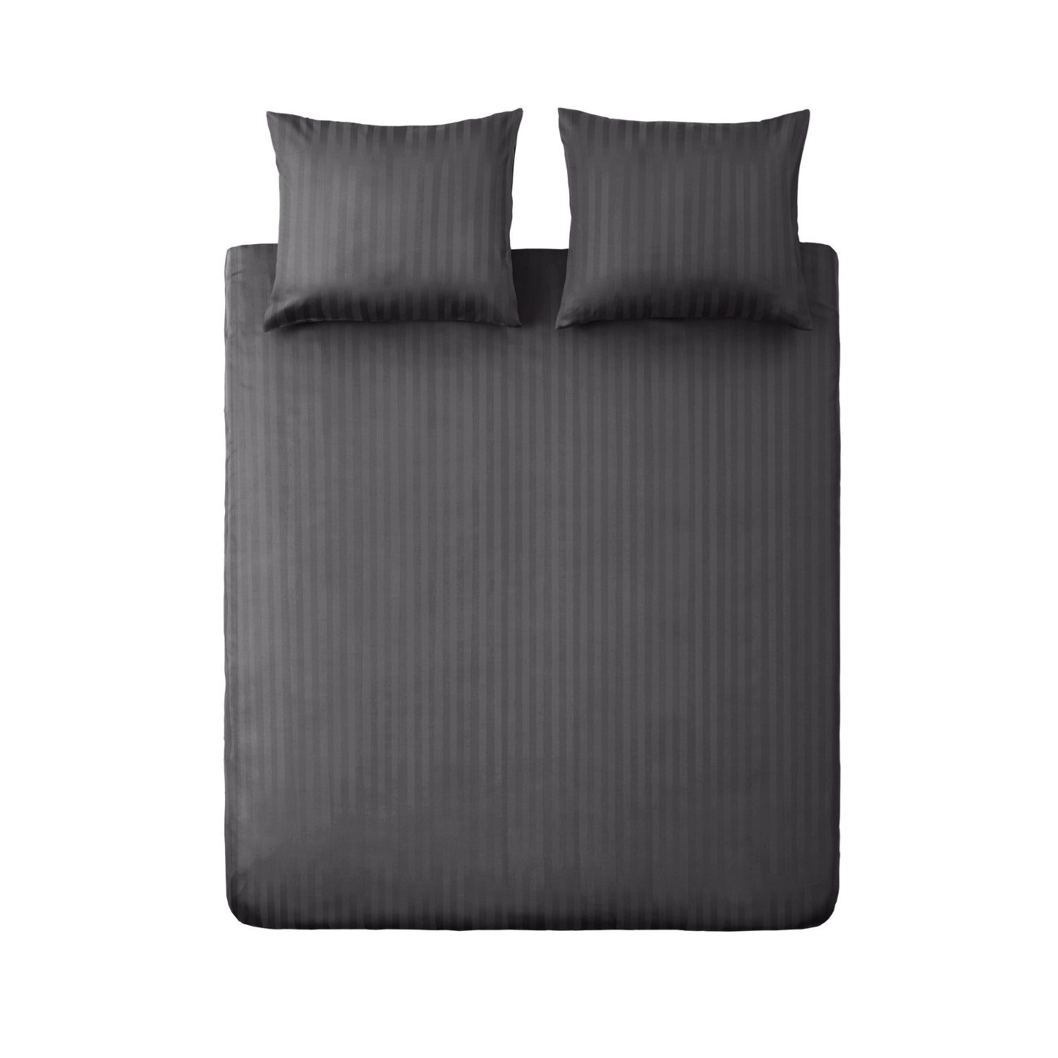 Ten Cate dekbedovertrek - 100% katoensatijn - 200x200/220 - antraciet
