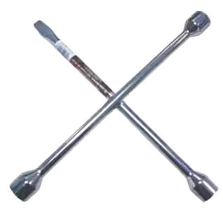Certified 3-Way Lug Wrench, SAE, 14-in