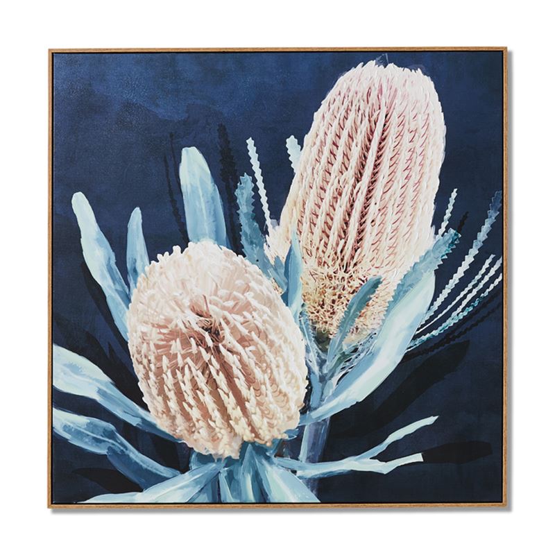 Kakadu Midnight Banksia Canvas