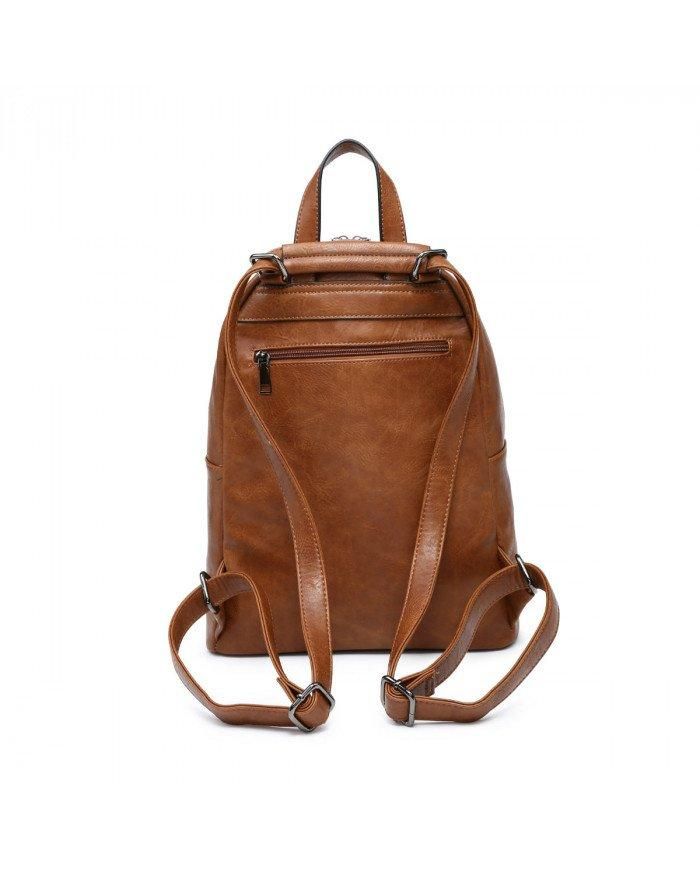 JFY 2 Zipped Front Pockets Backpack