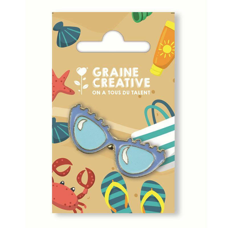 LUNETTES - Pin's en métal lunettes de soleil