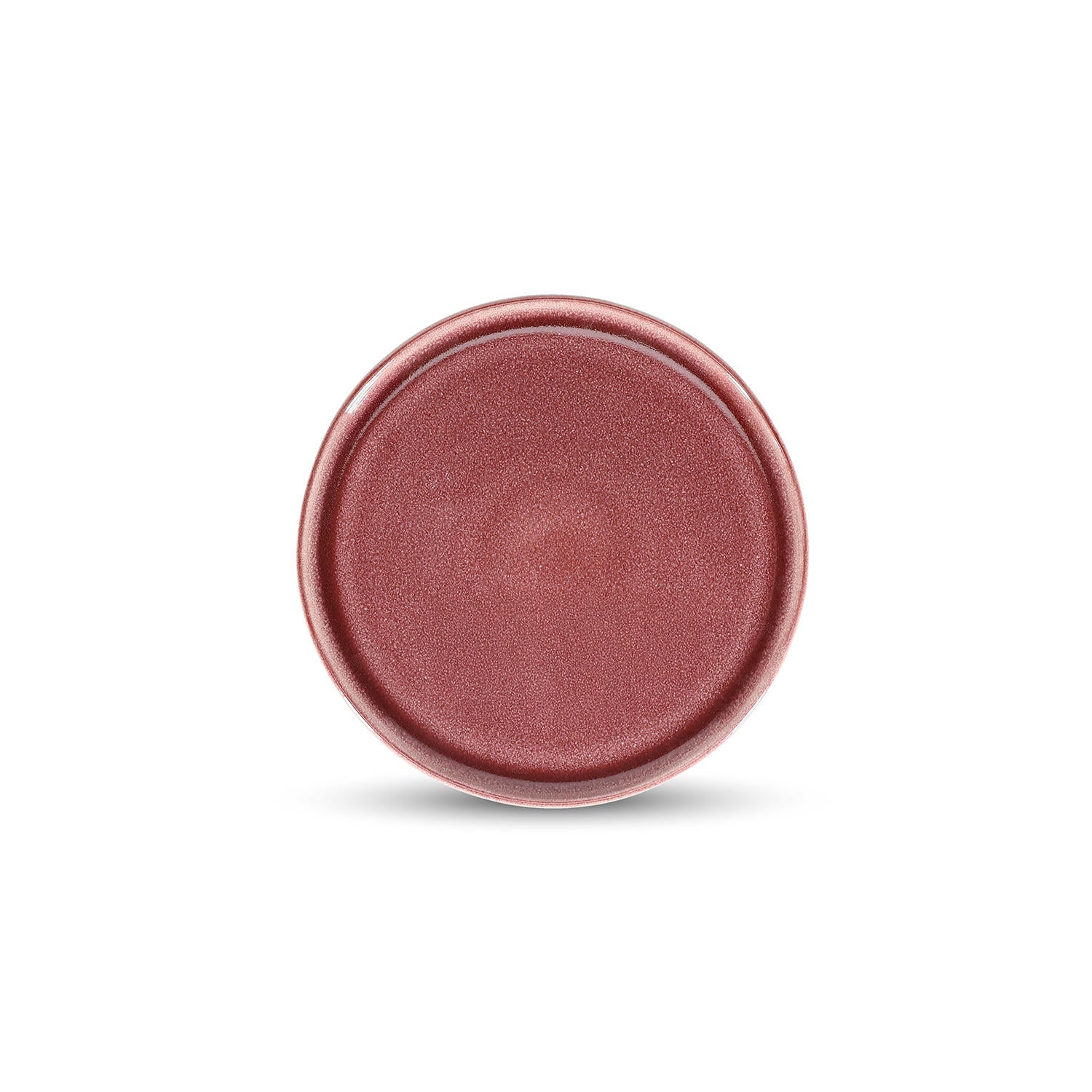 Ona - Plat bord 22cm raspberry Duna - Set van 4