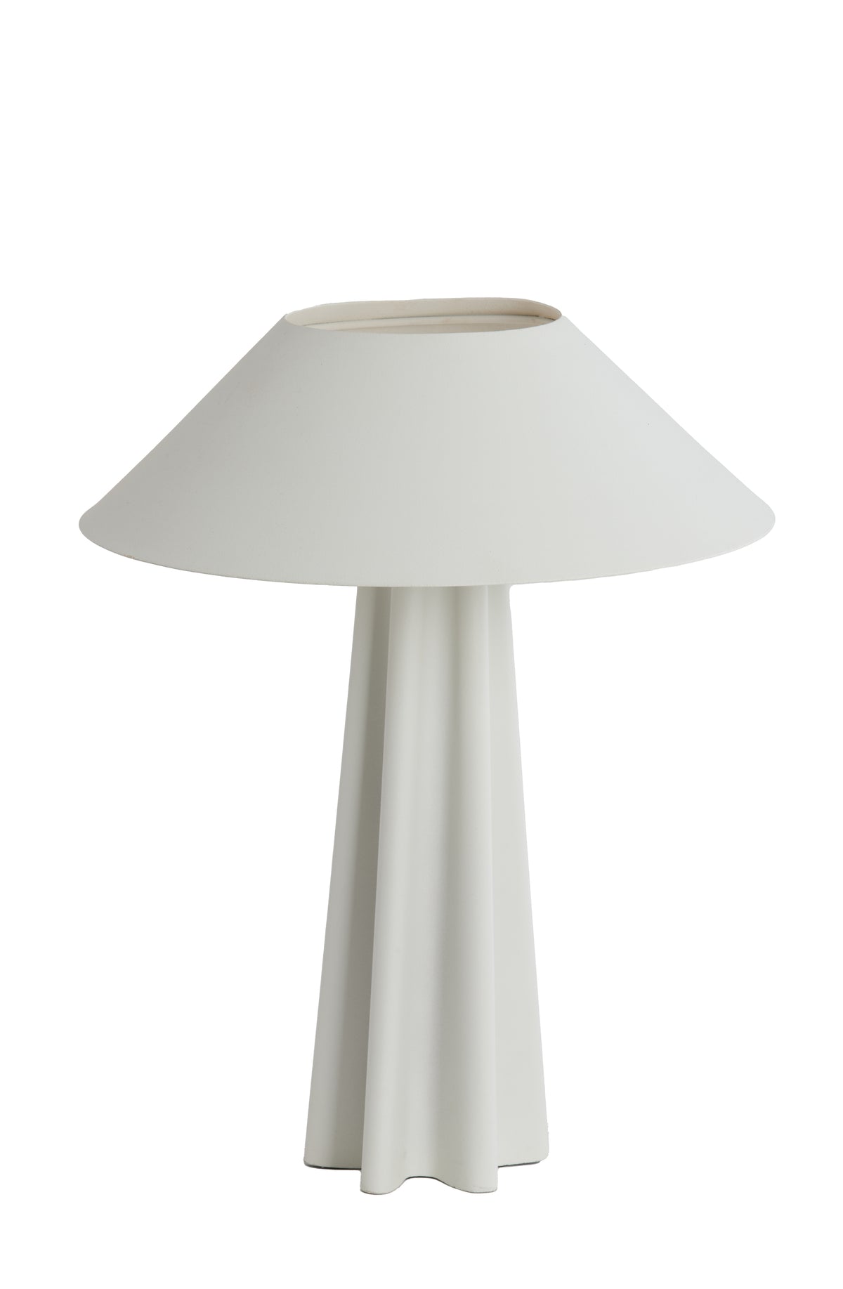 Light & Living tafellamp CUKAI - wit - Ø38x49cm