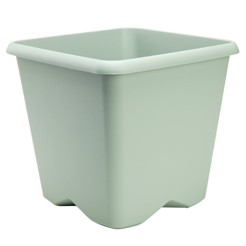 Pot carré Chorus couleur vert laurier 24,2L