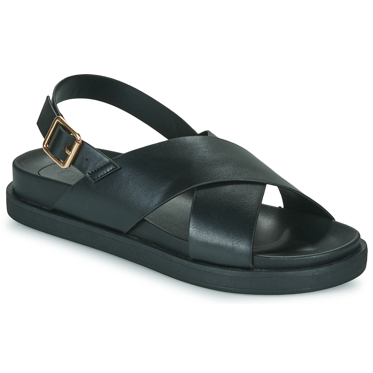 Only - ONLMINNIE-2 PU SLINGBACK SANDAL - Black