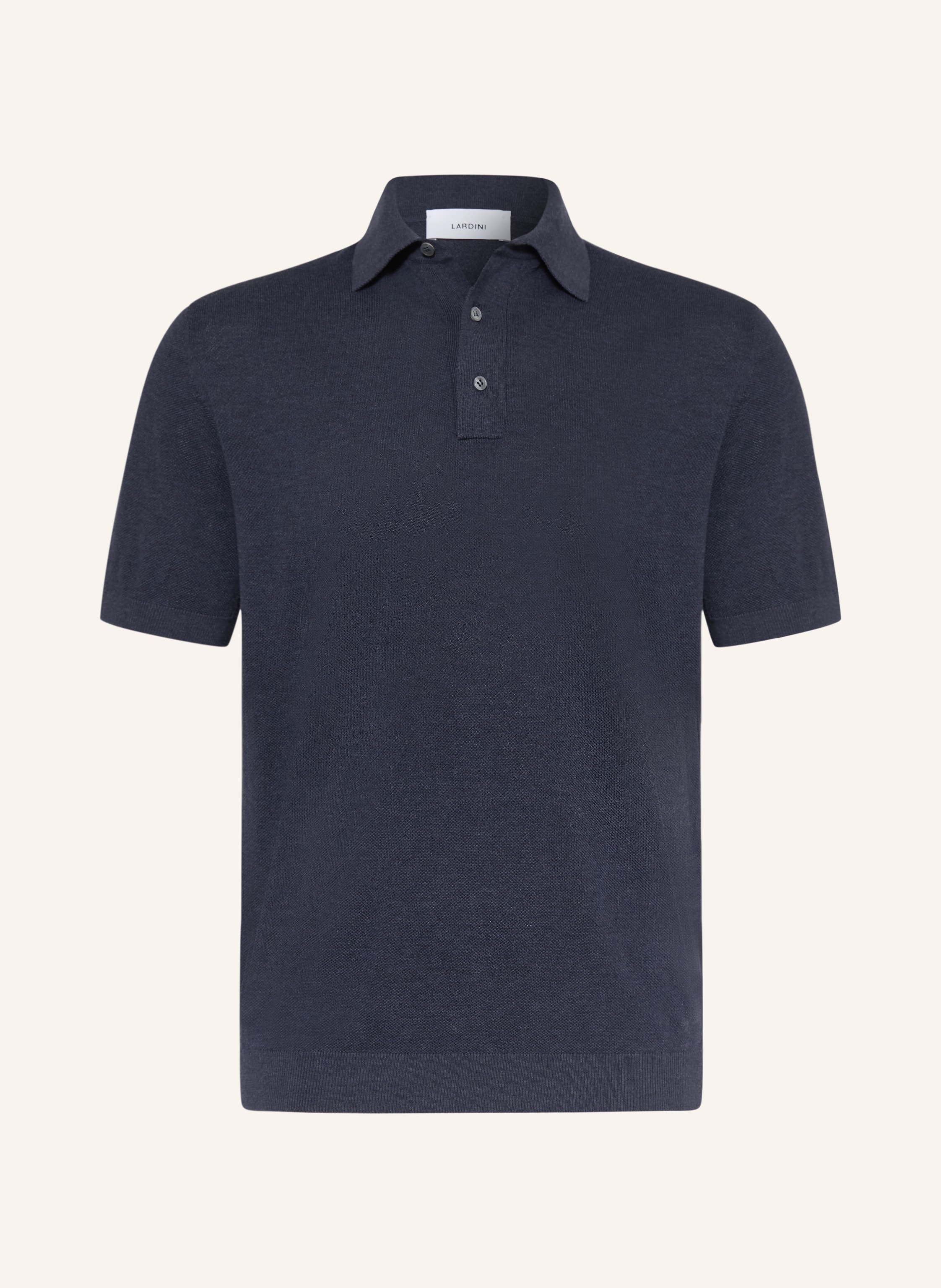 LARDINI Piqué-Poloshirt