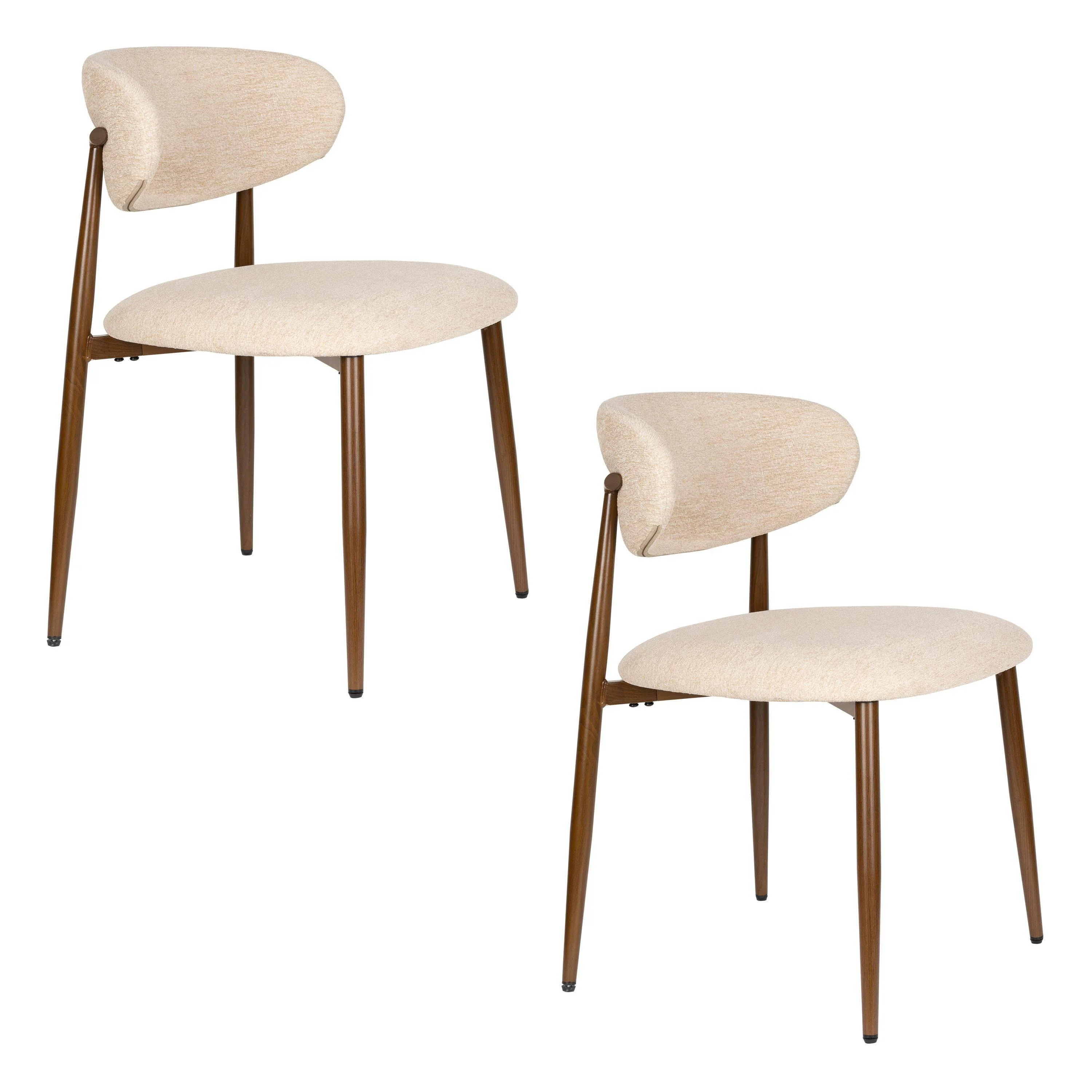 Eetkamerstoel Aziko set van 2