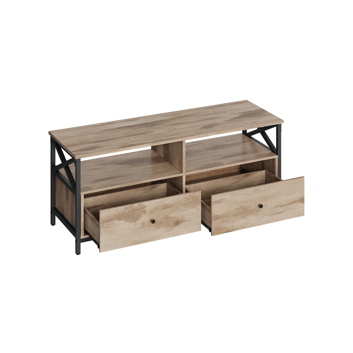 TV cabinet industriel