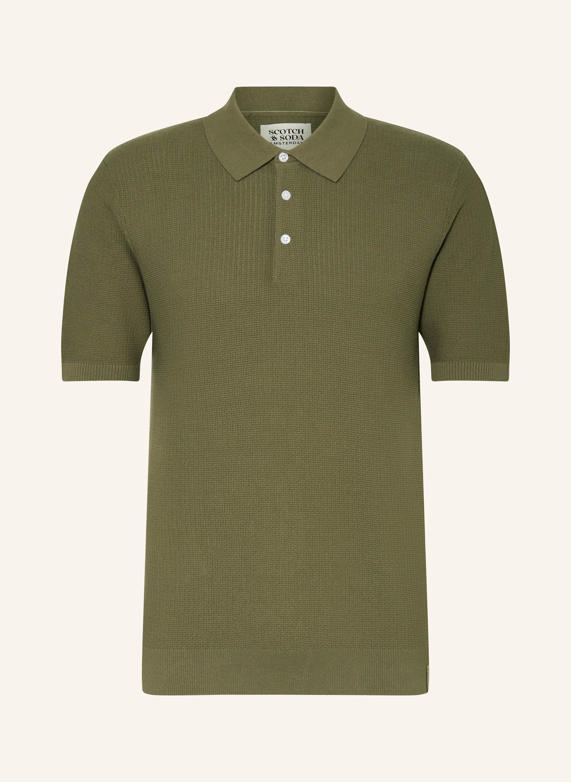SCOTCH & SODA Strick-Poloshirt