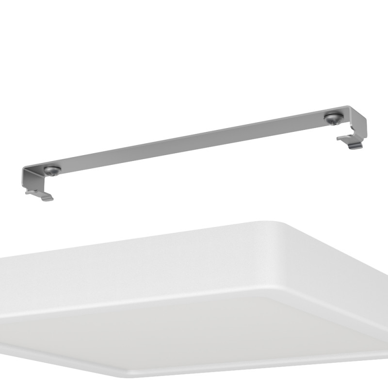 Plafonnier LED Fueva 5 blanc 21 x 21 cm blanc chaud 2000 lm 17 W EGLO