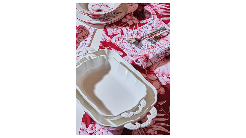 Naczynie żaroodporne ceramiczne Brigitte 1,5 l białe