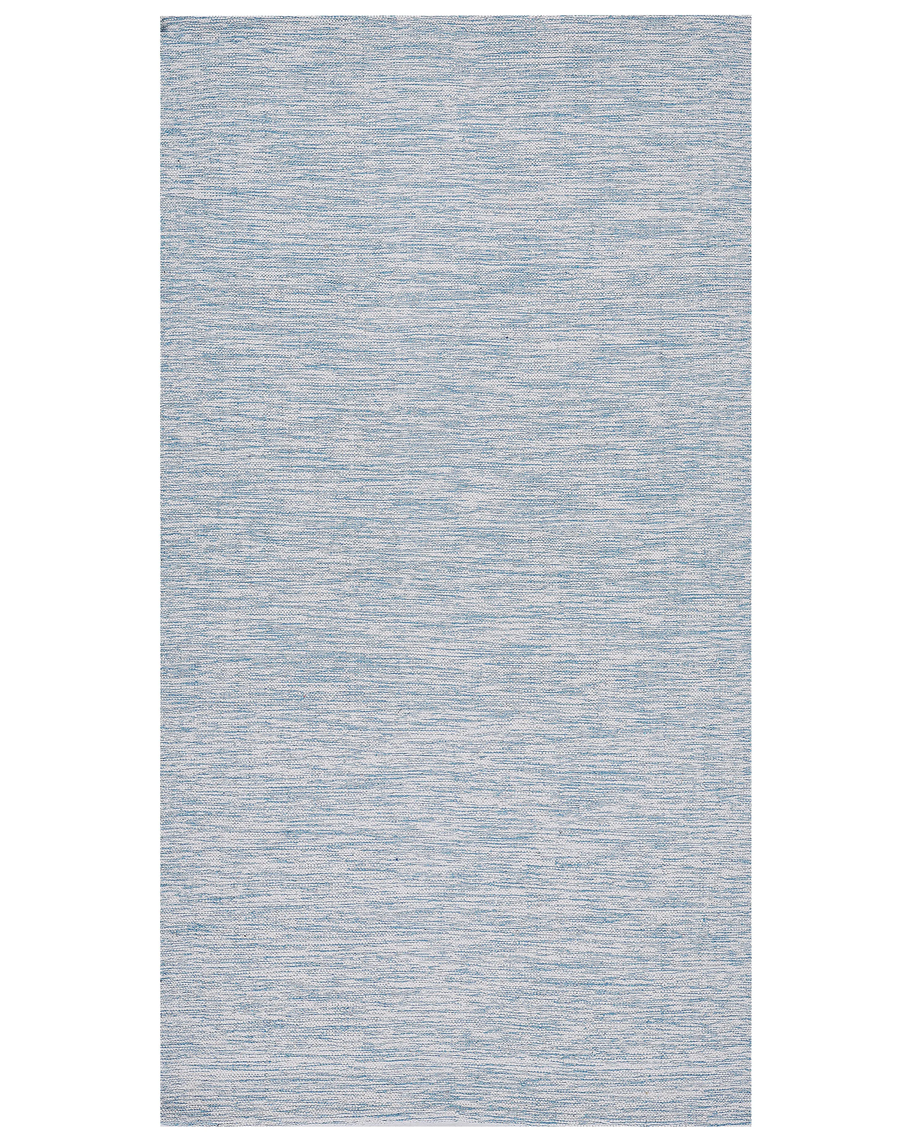Rug DERINCE Light Blue 80 x 150 cm Cotton