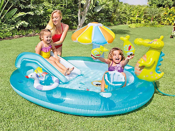 Aire de jeux alligator - Intex