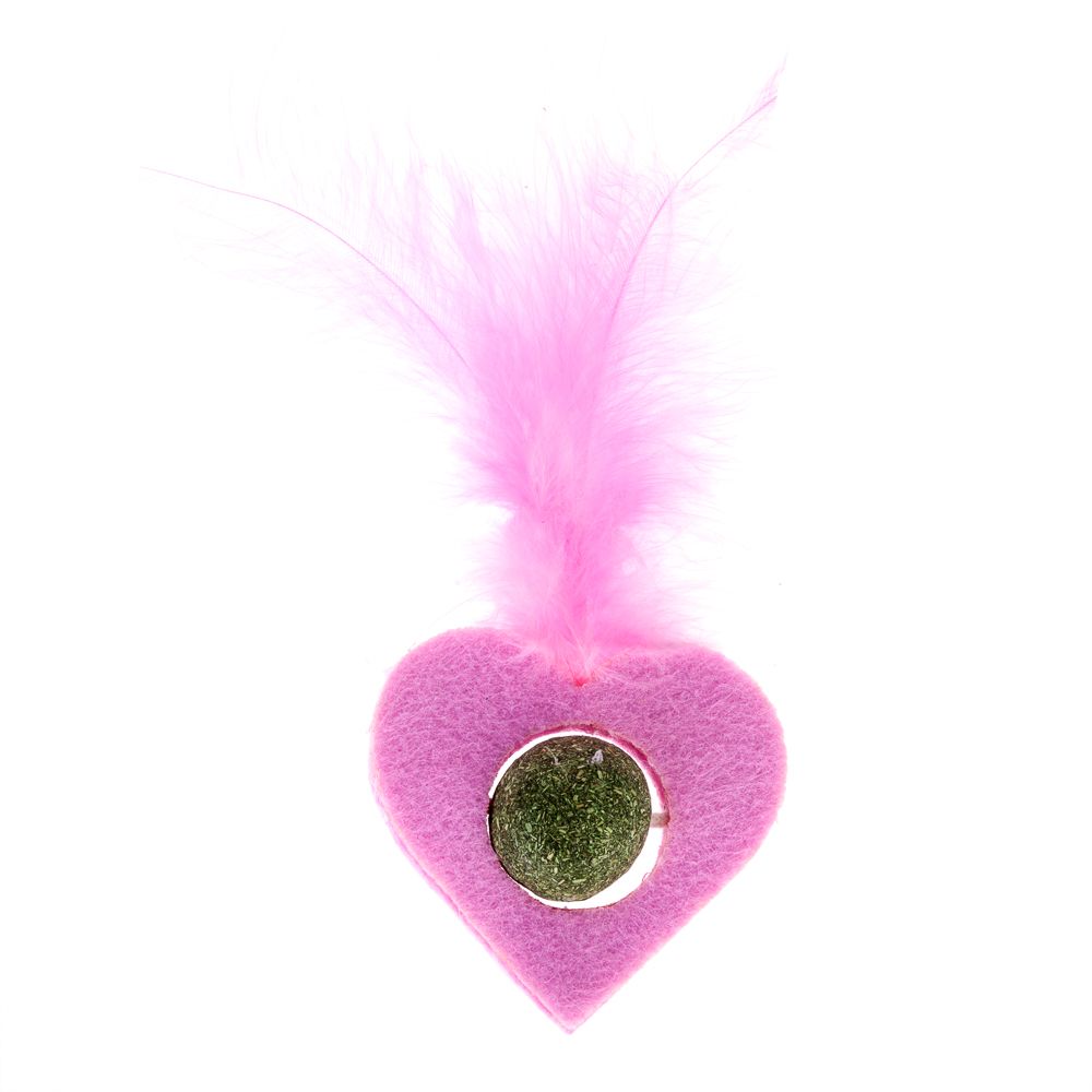 TIAKI Catnip Heart with Feather
