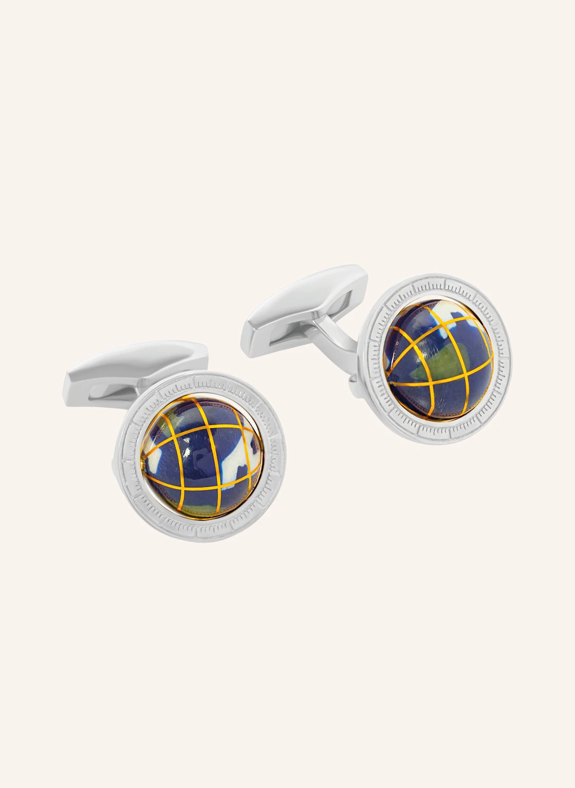 TATEOSSIAN Manschettenknöpfe GLOBE LAPIS