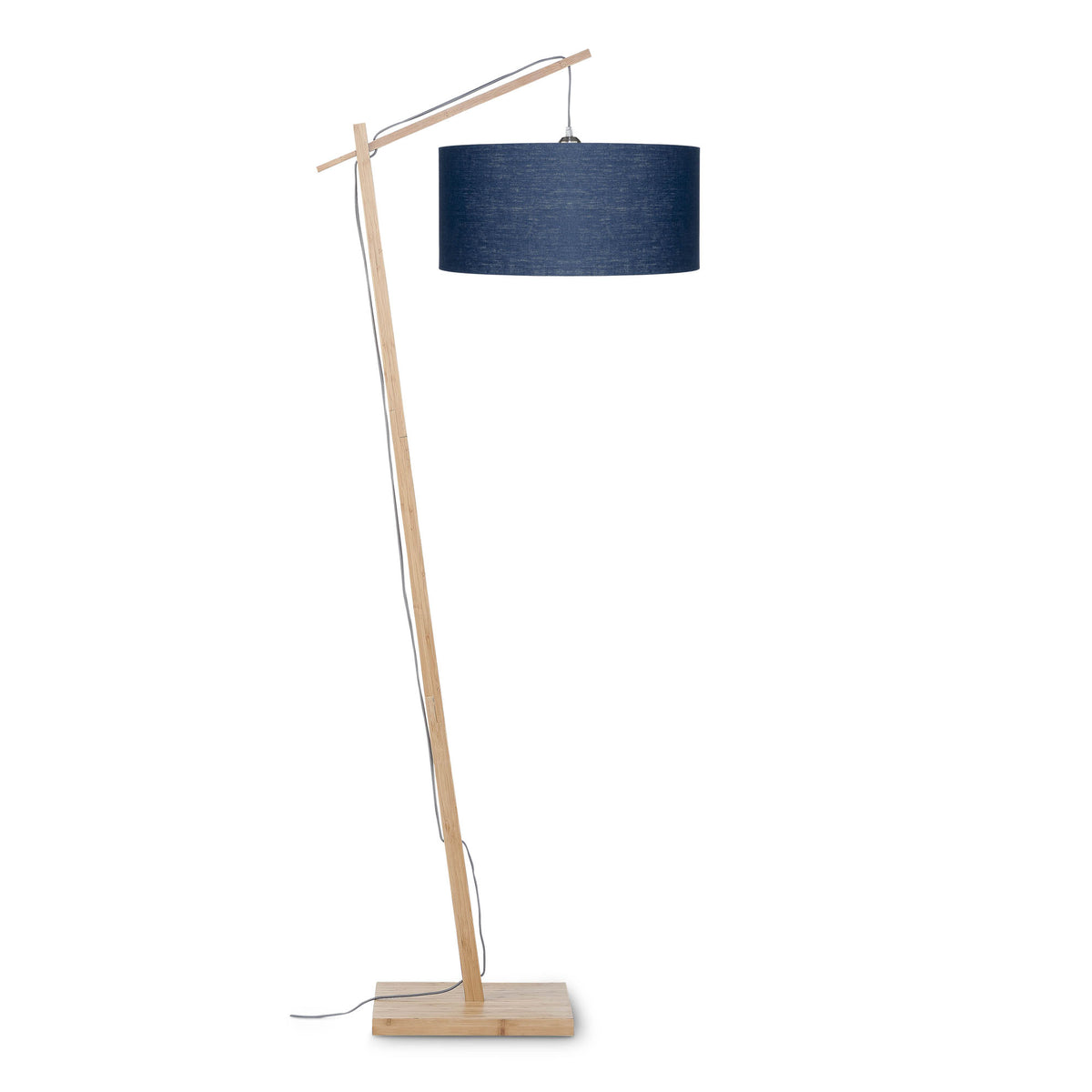 GOOD&MOJO vloerlamp Andes - blauw - Ø47cm